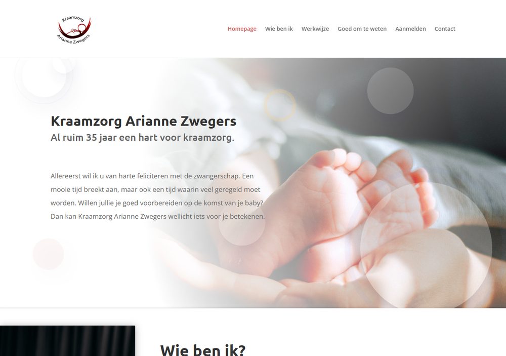 Kraamzorg Arianne Zwegers